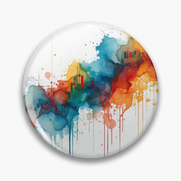 Item preview, Subtle Candles — Colorful Forex Abstract, funny, gifts, you,  designed and sold by Ewelina  Niemiec.