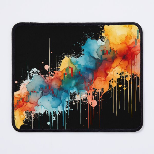 Item preview, Subtle Candles — Colorful Forex Abstract, funny, gifts, you, designed and sold by Ewelina Niemiec.