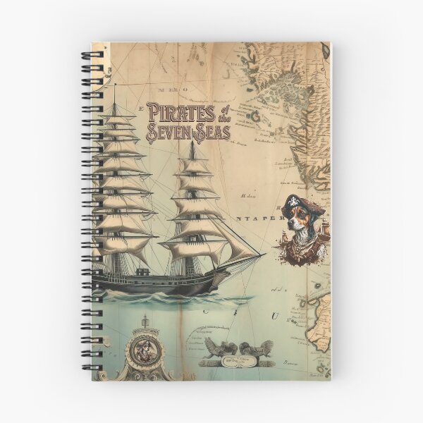 Item preview, Pirates of the seven seas designed and sold by Stencil Crafts.
