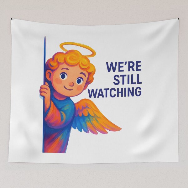 Item preview, guardian spirit, blessing, celestial, guardian angel designed and sold by TrueArtVibes.