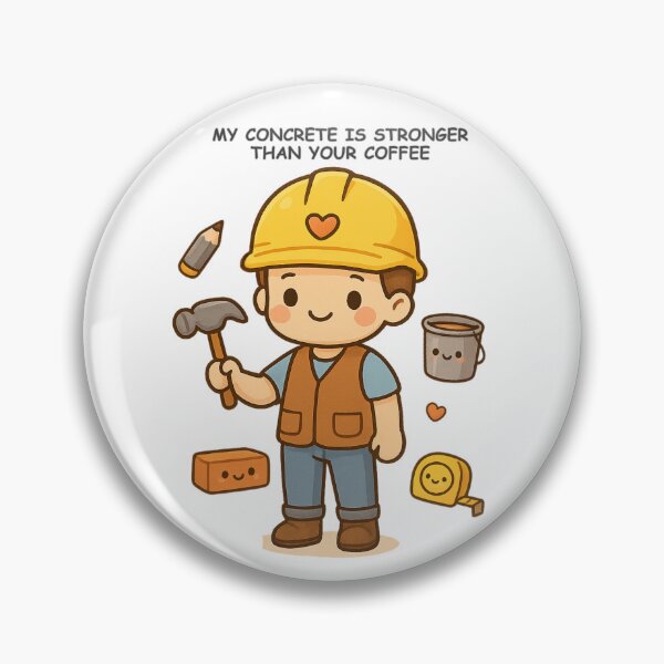 Item preview, Builder kawaii style  designed and sold by KawaiiHero.