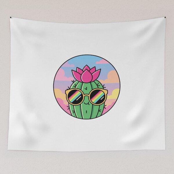 Item preview, Cactus in Sunglasses  designed and sold by Irinuca Gifts.
