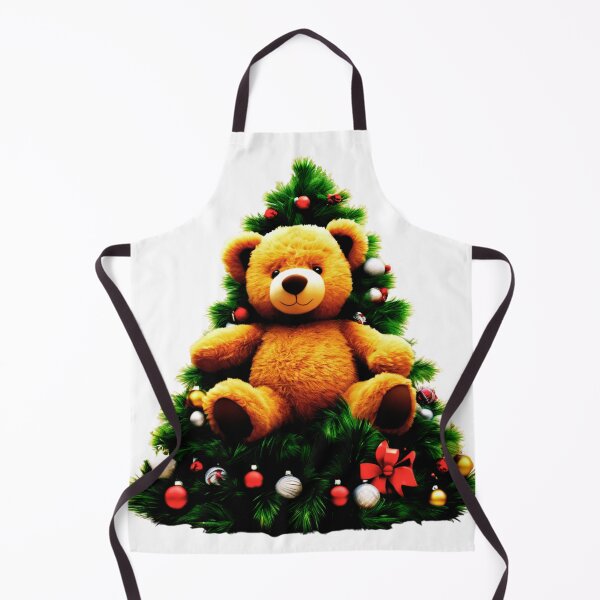 Item preview, A Teddy Bear Christmas with a Tree. designed and sold by Zofia Sosnecka.
