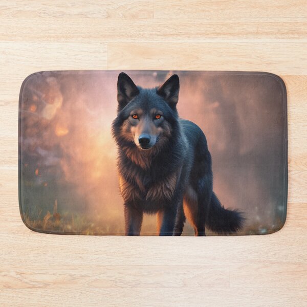 Item preview, Fierce Wolf at Sunset designed and sold by Help De Helpers.