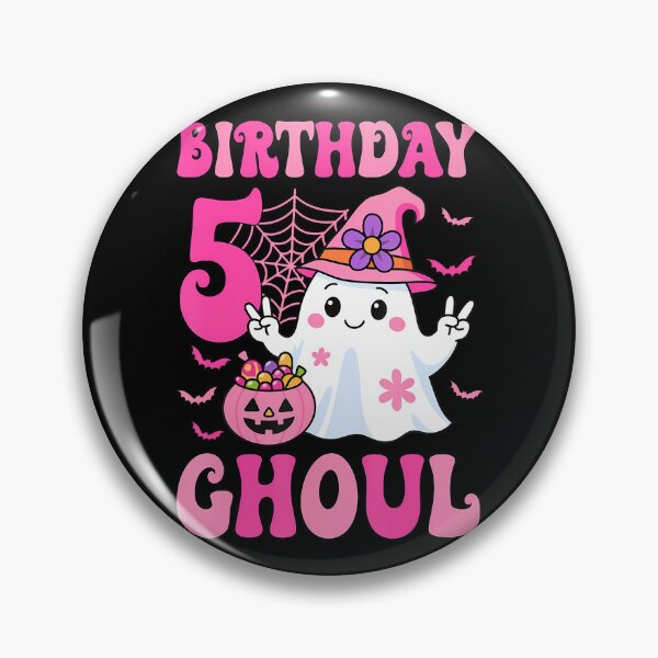 Item preview, I'M 5 Years Old Girls Cute Ghost It'S My 5Th Birthday Ghoul designed and sold by MadalynKiehn.