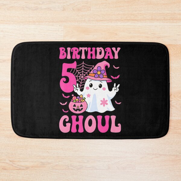 Item preview, I'M 5 Years Old Girls Cute Ghost It'S My 5Th Birthday Ghoul designed and sold by MadalynKiehn.