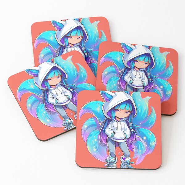 Item preview, Azura the Hoodie Kitsune designed and sold by ArgentoArt.