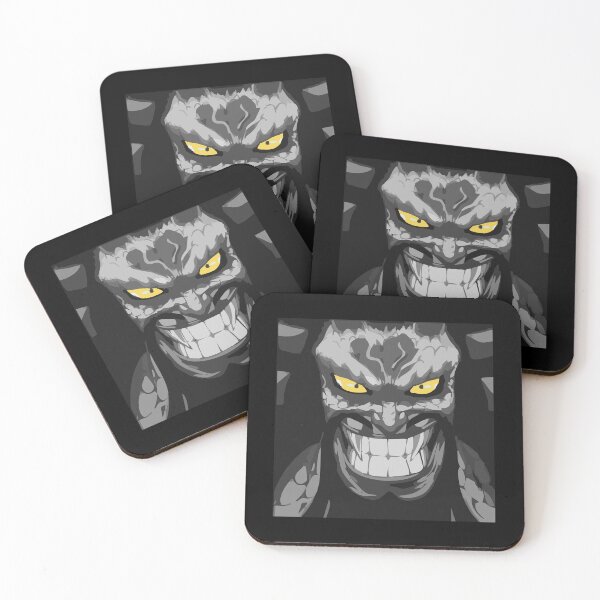 Item preview, Kaido Portrait — Monochrome Anime Face with Vivid Beast Eyes - One Piece designed and sold by T-Chou.