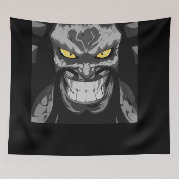 Item preview, Kaido Portrait — Monochrome Anime Face with Vivid Beast Eyes - One Piece designed and sold by T-Chou.