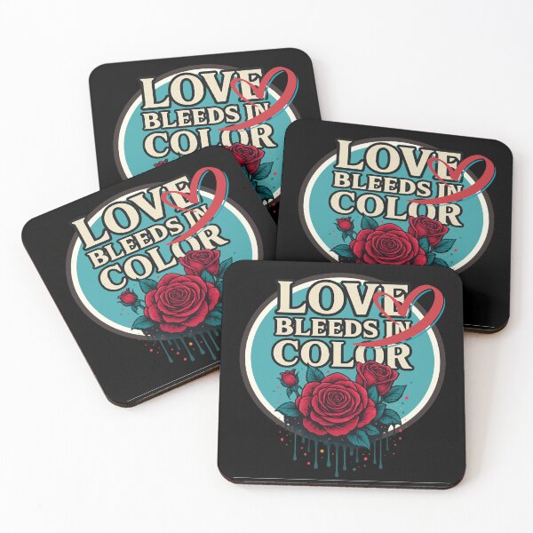 Item preview, Love Bleeds in Color designed and sold by DZ Loumatti.