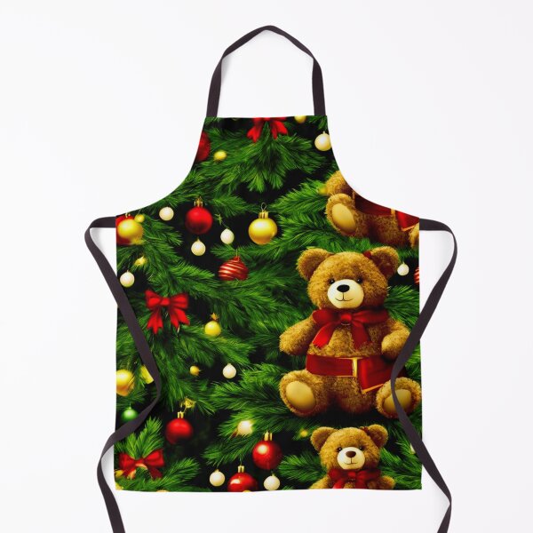 Item preview, A Teddy Bear Christmas with a Tree. designed and sold by Zofia Sosnecka.
