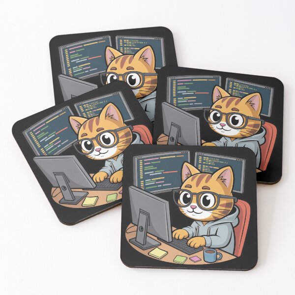 Item preview, Cat programmer designed and sold by Prints-by-Olaf.