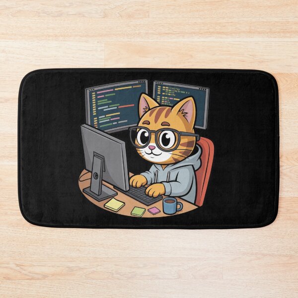Item preview, Cat programmer designed and sold by Prints-by-Olaf.