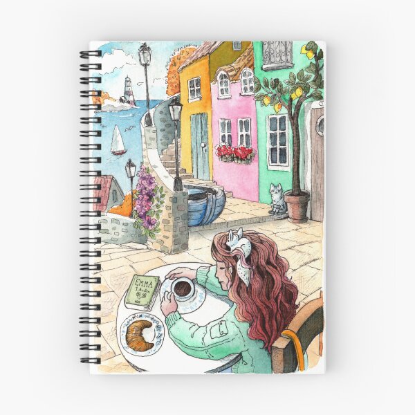 Item preview, 13 Drink a coffee in a cozy bar looking at the sea. designed and sold by Gaia Marfurt.