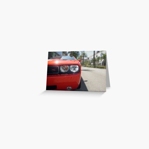 Dodge Challenger Greeting Card