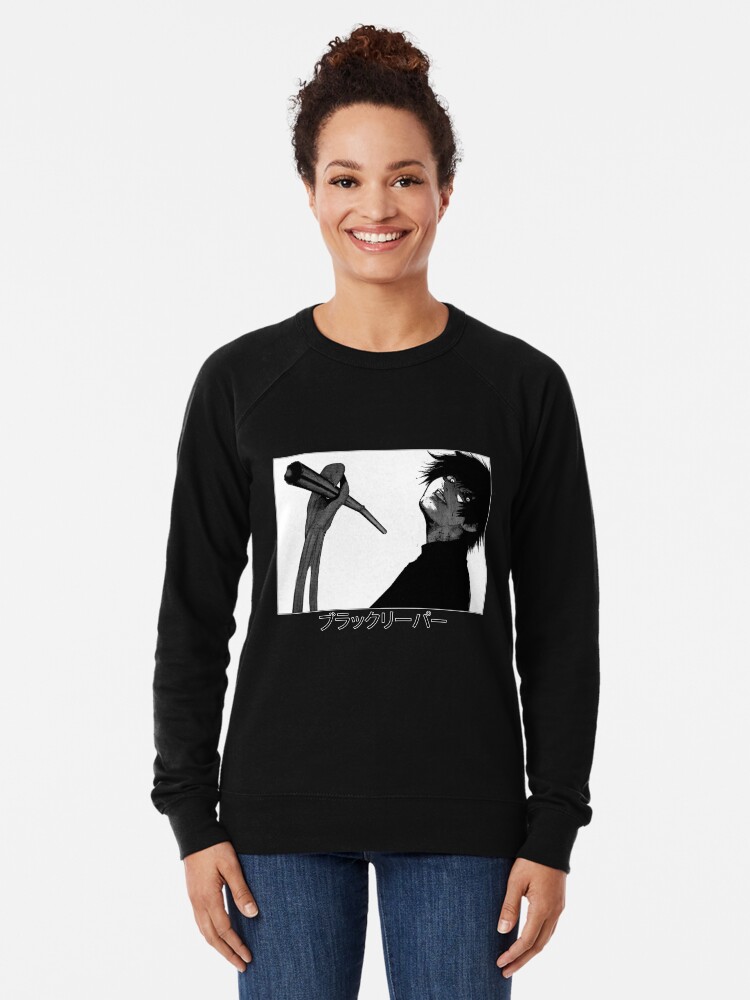 Ken Kaneki Black Reaper Lightweight Sweatshirt By Saintduckie Redbubble