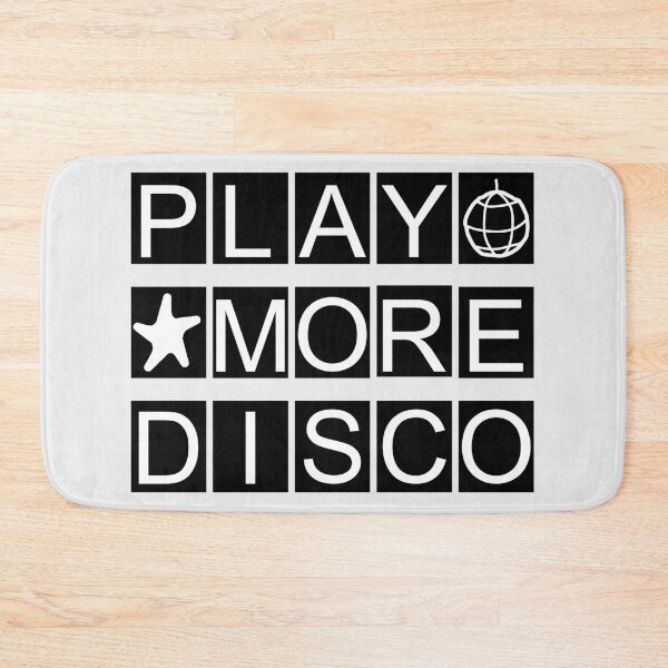 Item preview,  White Black -  Play More Disco designed and sold by SunnyBrand.