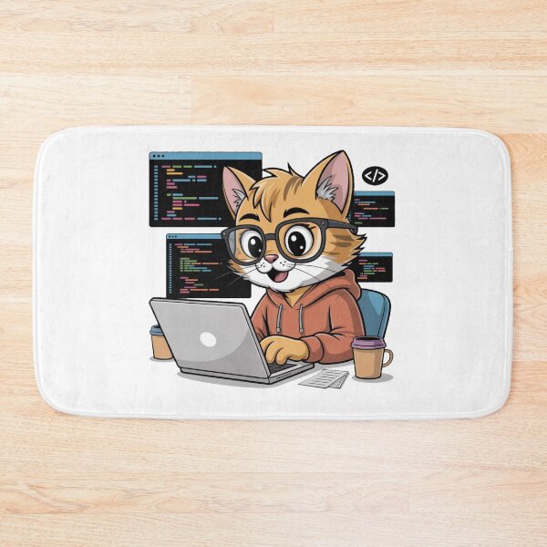 Item preview, Cat programmer designed and sold by Prints-by-Olaf.