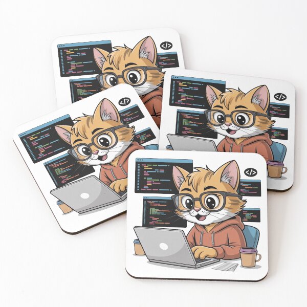 Item preview, Cat programmer designed and sold by Prints-by-Olaf.