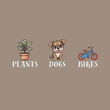Artwork thumbnail, Plants Dogs Bikes by buglevel