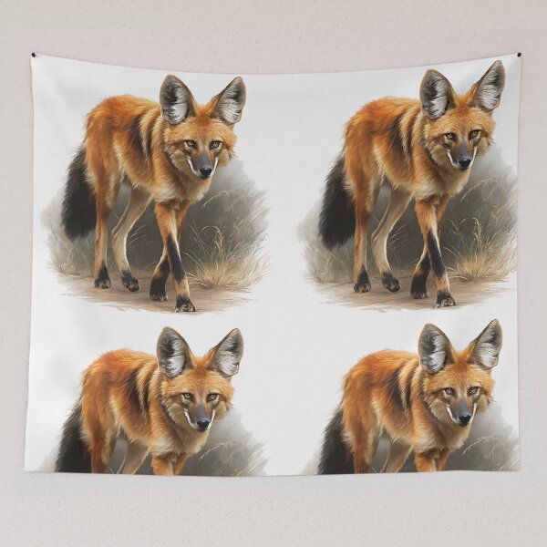 Item preview, Maned wolf designed and sold by Homehello.