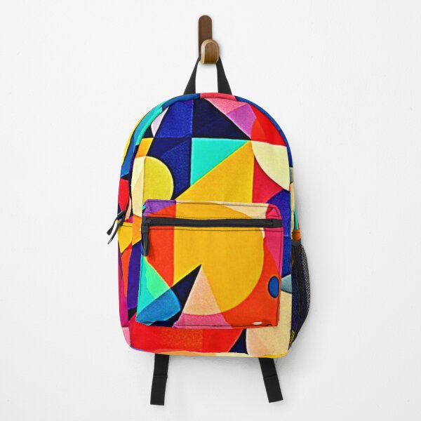 Item preview, Vibrant Geometric Abstract Art designed and sold by Health And Fitness Posts e-Store.