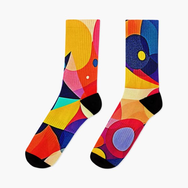 Item preview, Vibrant Geometric Abstract Art designed and sold by Health And Fitness Posts e-Store.