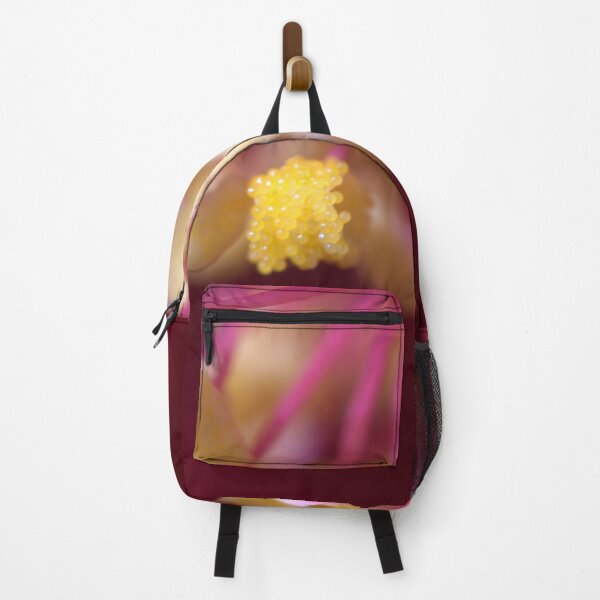 Item preview, Hibiscus Flower Pollen Anthers Closeup (Microscope Shot) designed and sold by Petalgrain.