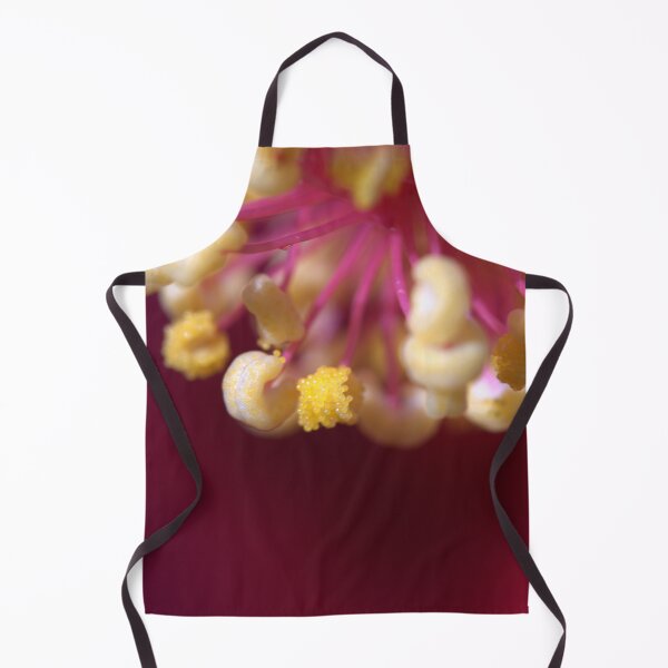 Item preview, Hibiscus Flower Pollen Anthers Closeup (Microscope Shot) designed and sold by Petalgrain.