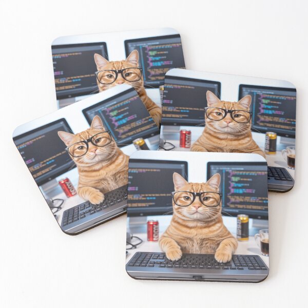 Item preview, Cat programmer designed and sold by Prints-by-Olaf.