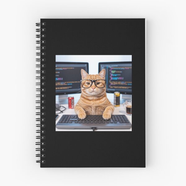 Item preview, Cat programmer designed and sold by Prints-by-Olaf.