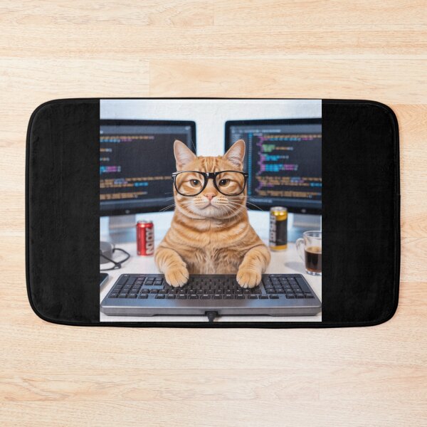 Item preview, Cat programmer designed and sold by Prints-by-Olaf.