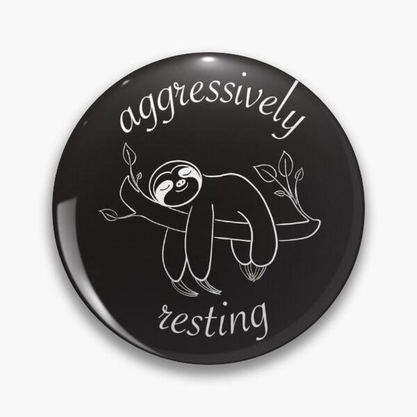 Item preview, Aggressively Resting Sloth B designed and sold by TheBarefootMom.
