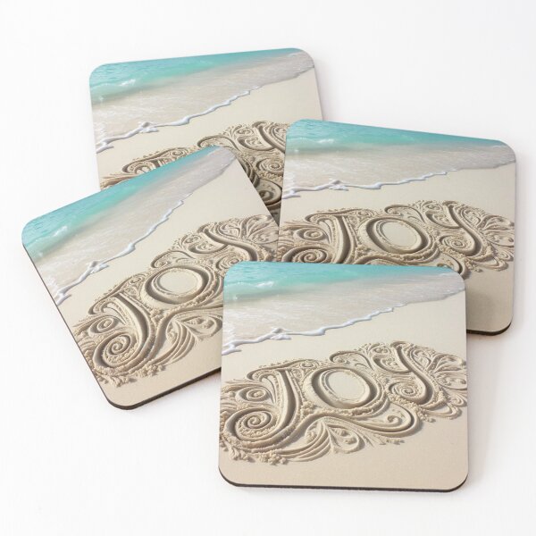 Item preview, Joy - Beautifully Scripted in Sand designed and sold by Angelstkw.