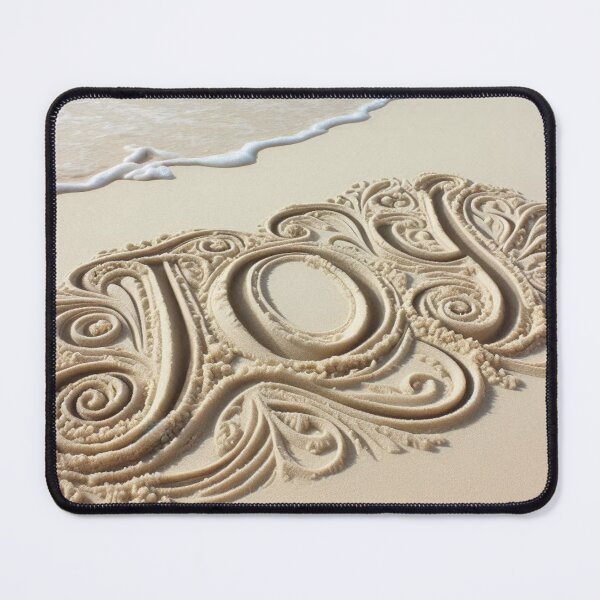 Item preview, Joy - Beautifully Scripted in Sand designed and sold by Angelstkw.