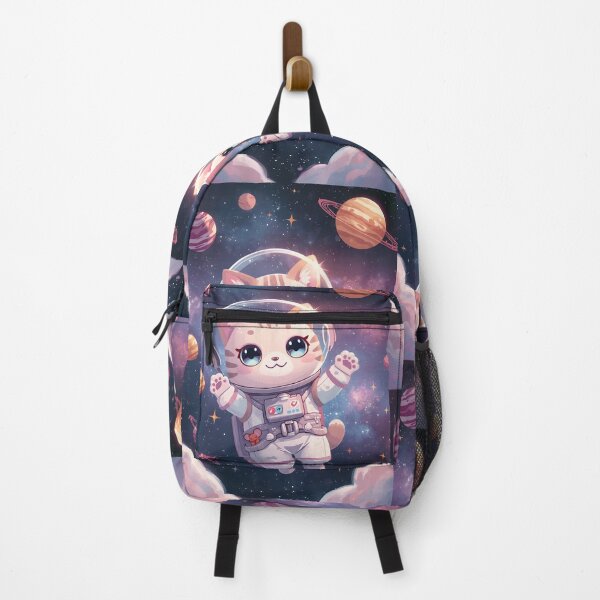 Item preview, Pastel Astro-Kitty: Kawaii Cat Explorer in Space designed and sold by MoonlitDoodles1.