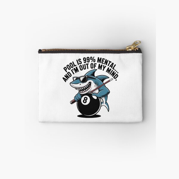 Item preview, Pool is 99% Mental And I'm out of my Mind Funny Pool Players  Billiards Gift designed and sold by sols.