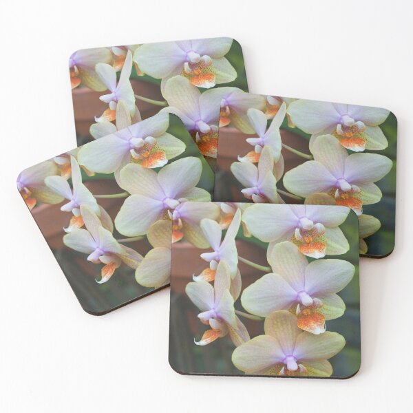 Item preview, Cluster of yellow and orange orchid flowers designed and sold by Production Art Manon Meilleur.