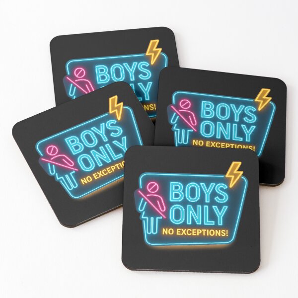 Item preview, BOYS ONLY  – No Exceptions! T-Shirt designed and sold by NAJURE.