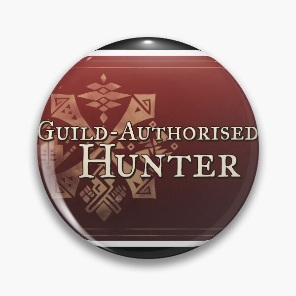 Item preview, Guild Authorised Hunter - Monster Hunter  designed and sold by TallewellynCos.