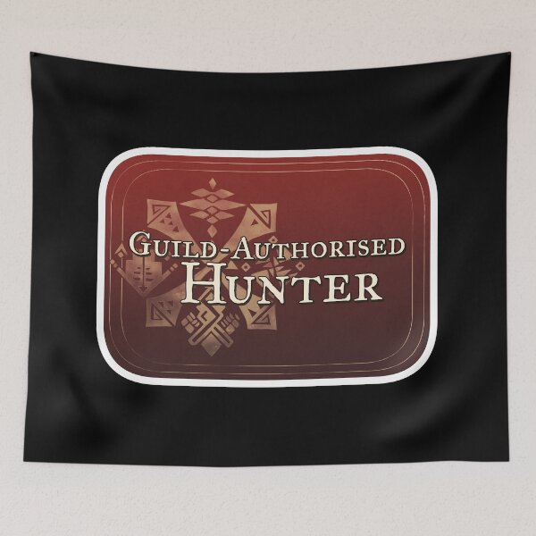 Item preview, Guild Authorised Hunter - Monster Hunter  designed and sold by TallewellynCos.