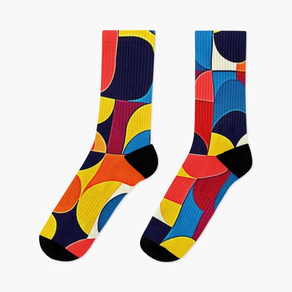 Item preview, Retro Color Block Geometry Art designed and sold by Health And Fitness Posts e-Store.