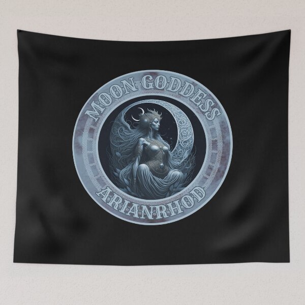 Item preview, GODDESS OF THE MOON-ARIANRHOD designed and sold by aledfychan.