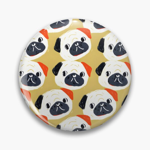 Item preview, Colorful Pug Face Pattern designed and sold by dreampik.