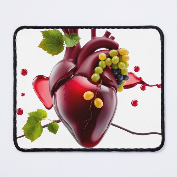 Item preview, Human heart made with wine and green grapes designed and sold by Maldives-Art.