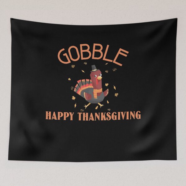 Item preview, Fall: Happy Thanksgiving Gobble designed and sold by AlfredsTees.