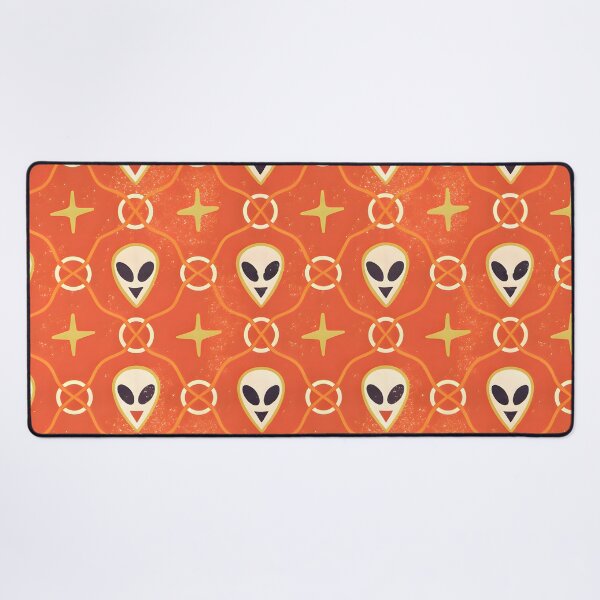 Item preview, Alien Head Space Pattern designed and sold by dreampik.