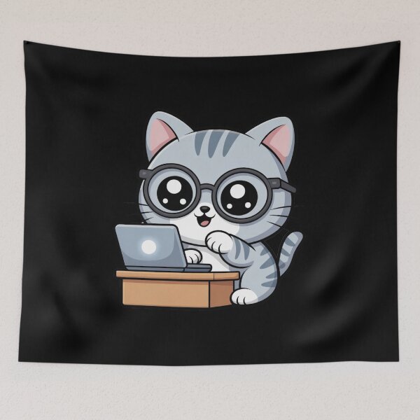 Item preview, Cat programmer designed and sold by Prints-by-Olaf.