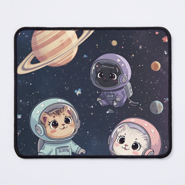 Item preview, Astro-Kitties Squad: Pastel Space Adventure designed and sold by MoonlitDoodles1.