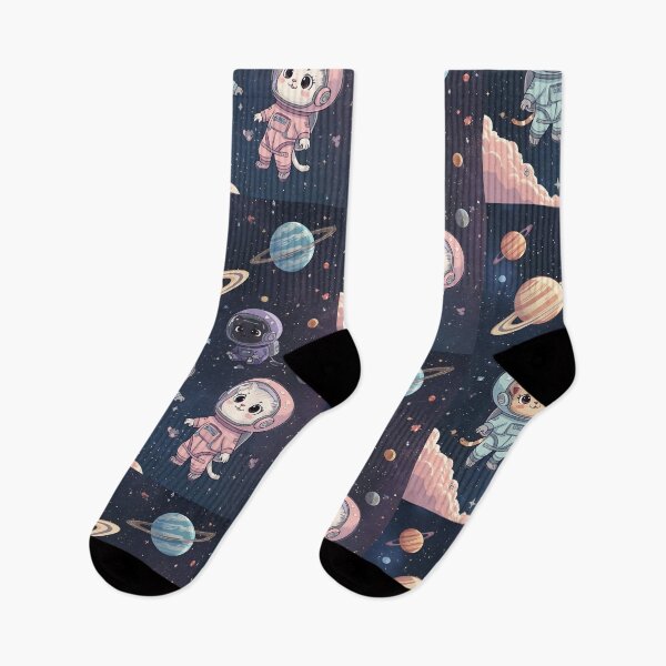 Item preview, Astro-Kitties Squad: Pastel Space Adventure designed and sold by MoonlitDoodles1.